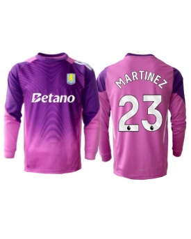Billige Fotballdrakt Aston Villa Emiliano Martinez #23 Keeper Replika Tredjedrakt 2025-26 Langermet Billige Fotballdrakt Aston Villa Emiliano Martinez #23 Keeper Replika Tredjedrakt 2025-26 Langermet